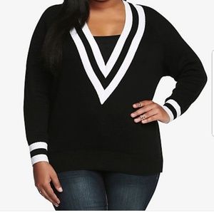 Torrid deep vneck sweater